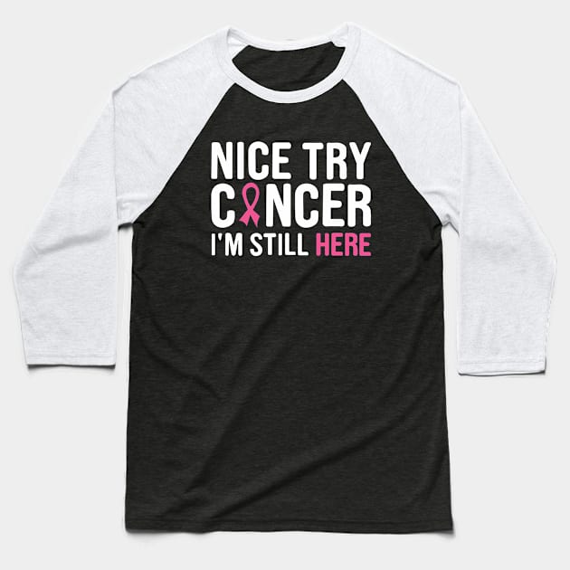 breast cancer awareness Baseball T-Shirt by first12